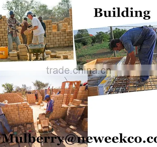 Neweek Environmental Unfired Brick Manual Cement Block Moulding Machine photo-5