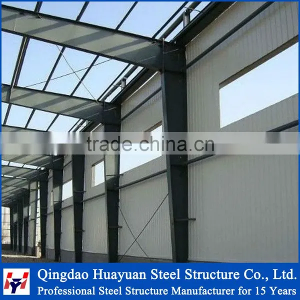 Long Span Fabricated Light Structural Steel Workshop for Sale photo-6