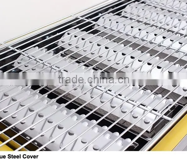 4 Small Heads Coloful Painted Environmental Barbecue Grill for Commercial Use photo-3