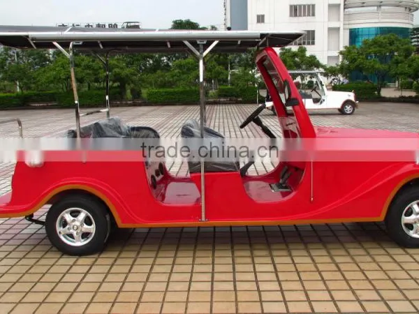 6 Seater Airport Passenger Transport Electric Club Utility Cars Vintage Cart photo-4