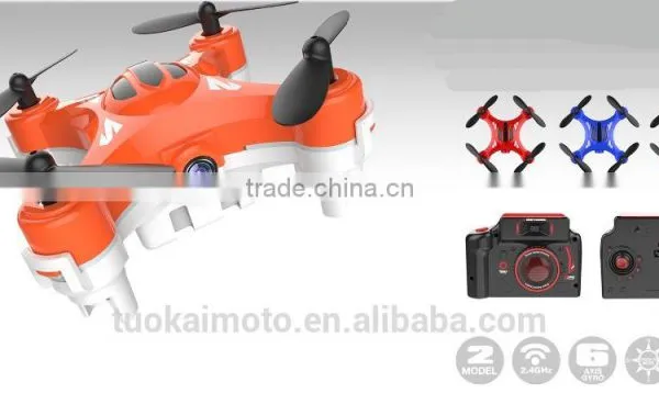 Handheld Four - Axis Aircraft Mini Pocket RC Aerial 300000 Pixels Drone Helicopter Aerial Photography Drone Mould Toys photo-5
