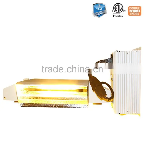 Best VEGA Aluminum Wide Type Integrated 1000w DE Double Ended HPS / MH Grow Light Fixture Reflector photo-2