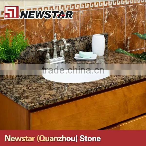 Prefab Bathroom Granite Vanity Tops