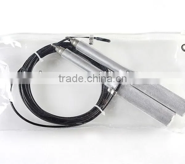 Speed Jump Rope UIC-JR12, Ball Bearing Metal Handle, Stainless Steel Cable photo-4
