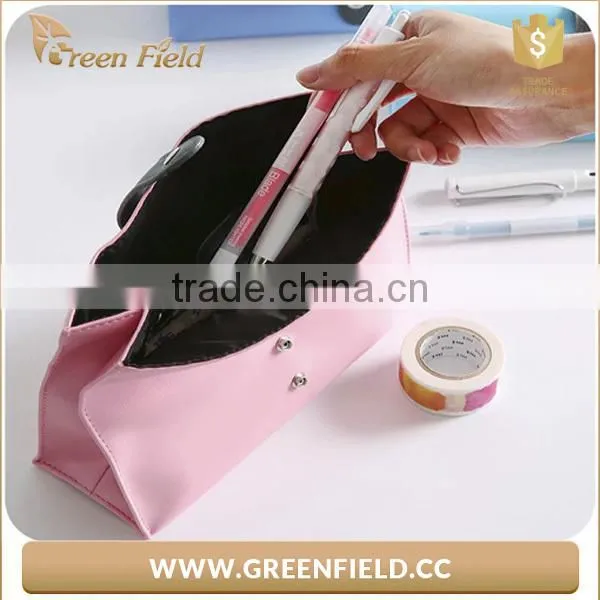Direct Factory Price Pu Leather School Pencil Case For Adults Wholesale photo-2
