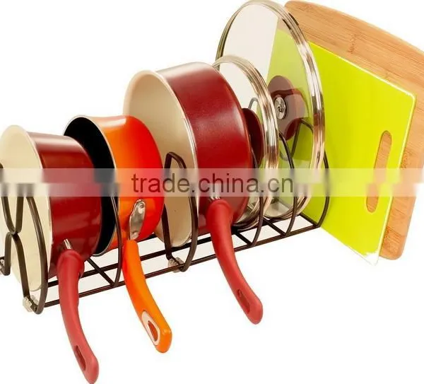 Kitchen Cabinet Wire Pot Lid And Pan Holder photo-5