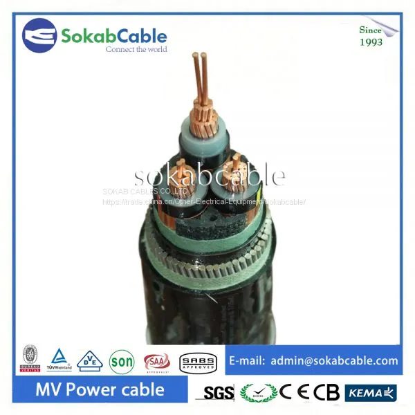 High Voltage Steel Wire Armored Power Cable photo-2