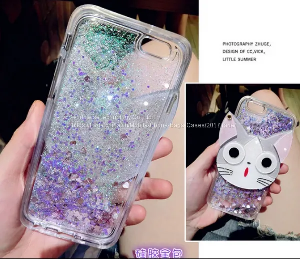 Cute Cartoon Mirror Cell Phone Back Cover Shell Soft Silicone Mobile Phone Cases for IPhone7/7Plus/6/6s/6plus/6splus photo-5