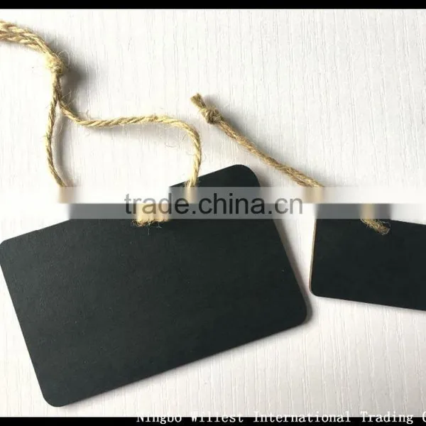 Mini thin MDF memo blackboard