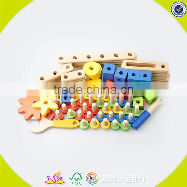 2017 Wholesale Kids Wooden Educational Games Fashion Baby Wooden Educational Games Children Wooden Educational Games W03C021 photo-2