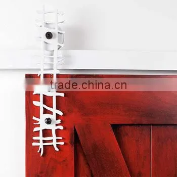 Hot Sale High Quality Customized Bar Flat Track Interior Sliding Barn Door Rollers and Track photo-5