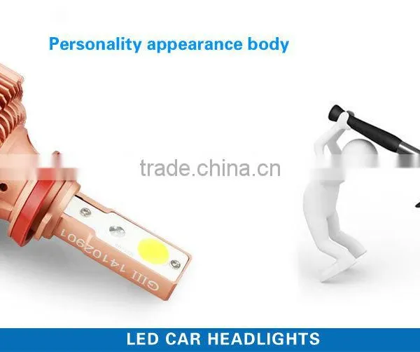 New Product Auto Parts Small Size H11 LED Head Light Lamp 12v-24v photo-4