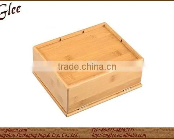 Natural Moistureproof Bamboo Tea Box for Sale photo-3