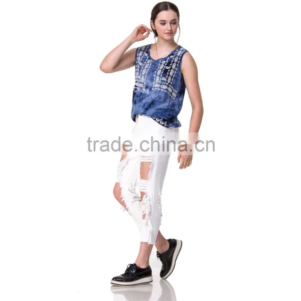 Domin Fashion Embroidery Latest Fancy Tops Girls photo-5