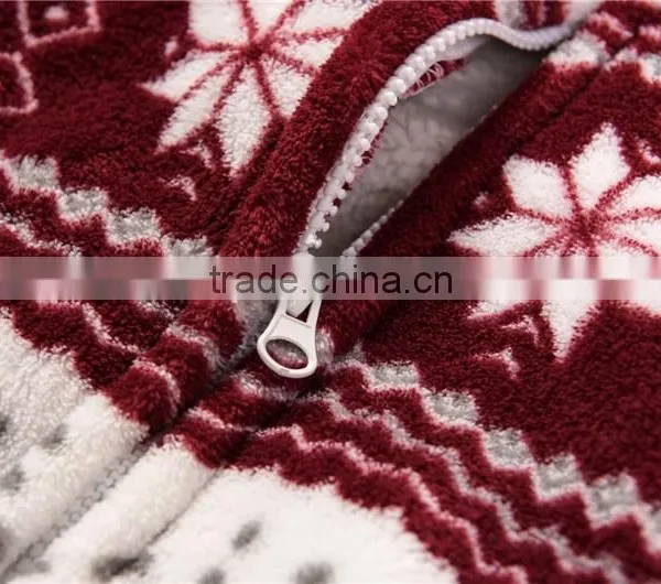 Wholesale Printed Pullover Polyester Polar Fleece Women Hoodies photo-4