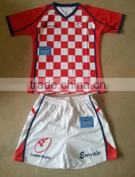 Sublimation Rugby Uniforms / Custom Rugby Uniforms / Soccer Uniforms