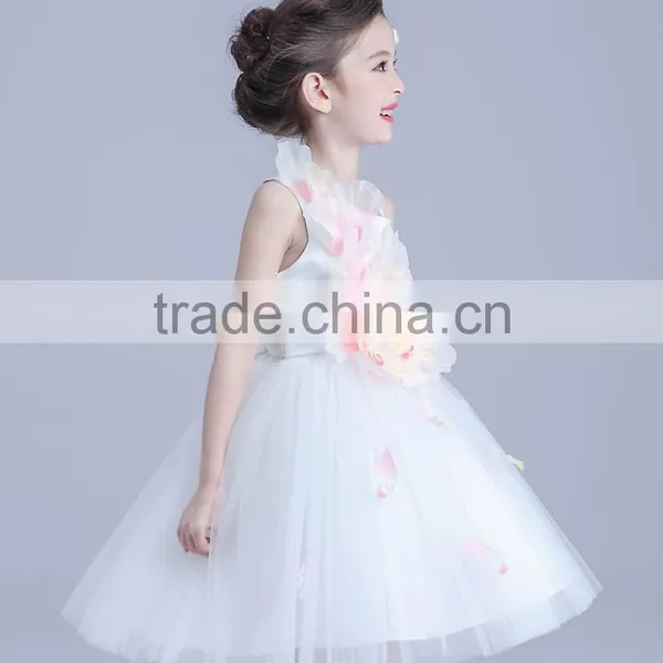 2017 Children Show Stage Costumes Princesses Dress for Girl photo-2