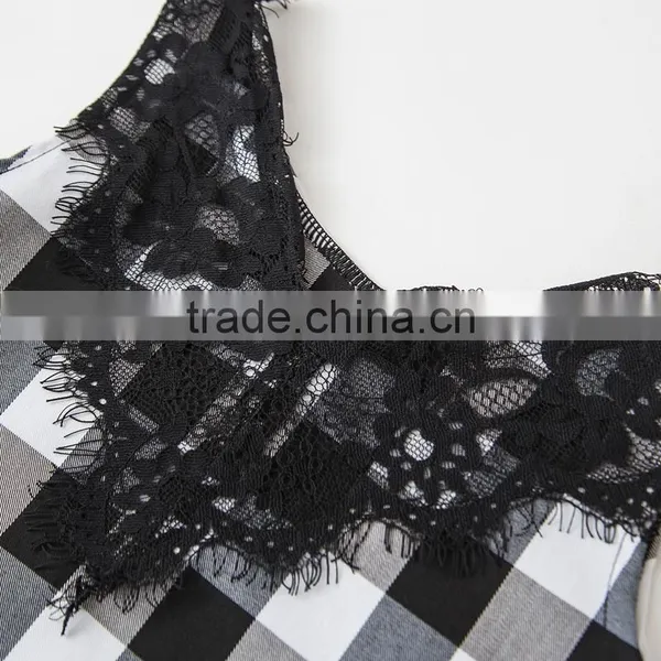 ShiJ In Stock! Lace Girls Dress Smocked Children Clothing Wholesale photo-3