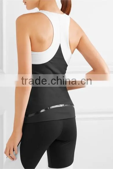 Wholesale Women Outwear & Legging Gym Yoga Fashion Wear Running Tight Wear Sets photo-3