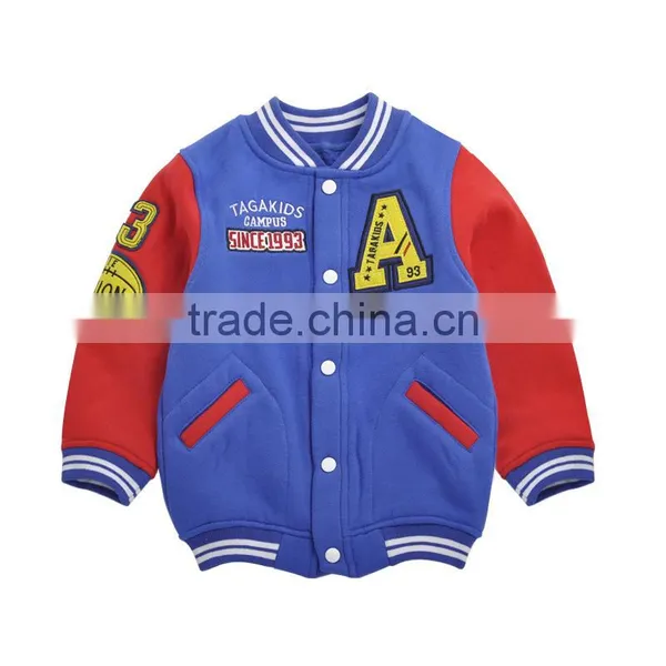 Children's Baseball Wear New Spring Clothes to Keep Warm Coat Baby Stripe Baseball Jackets photo-4