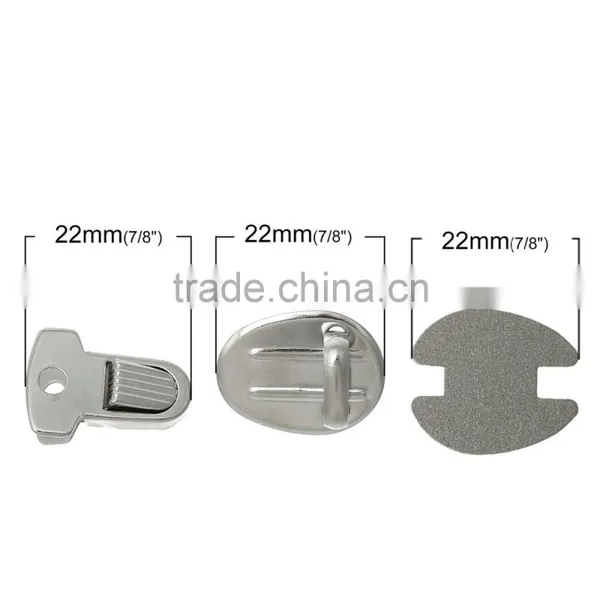 Newest Custom Size Silver Tone Purse Handbag Twist Turn Lock photo-3