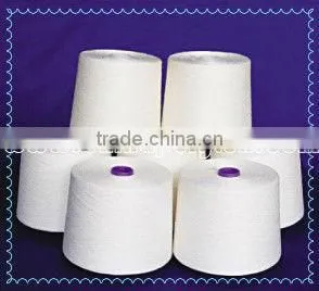 CHINA FACTORY COLORED POLYESTER RING SPUN YARN 20S 30S 40S photo-2