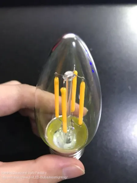 LED Filament Candle Bulb 4W Sapphire C35 E27 4W 2700K photo-2