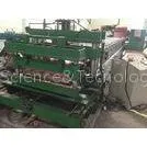Auto Corrugated Glazed Tile Roll Forming Machine 45# Forged Steel Roller 18m/min