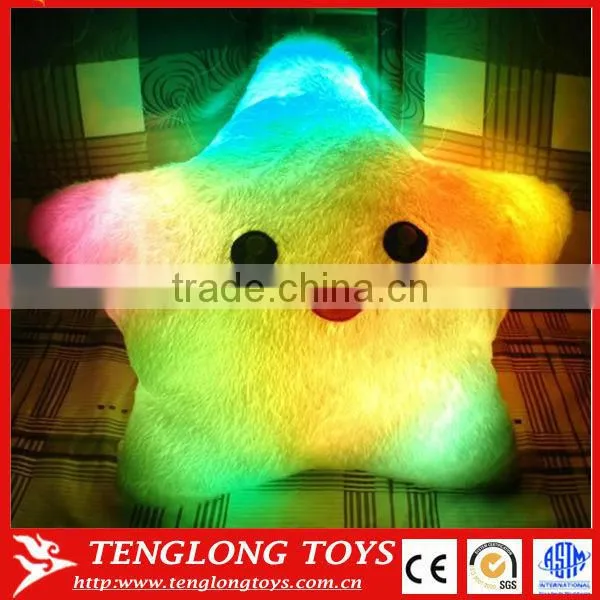 Manufacturer wholesale five star shape LED light pillow