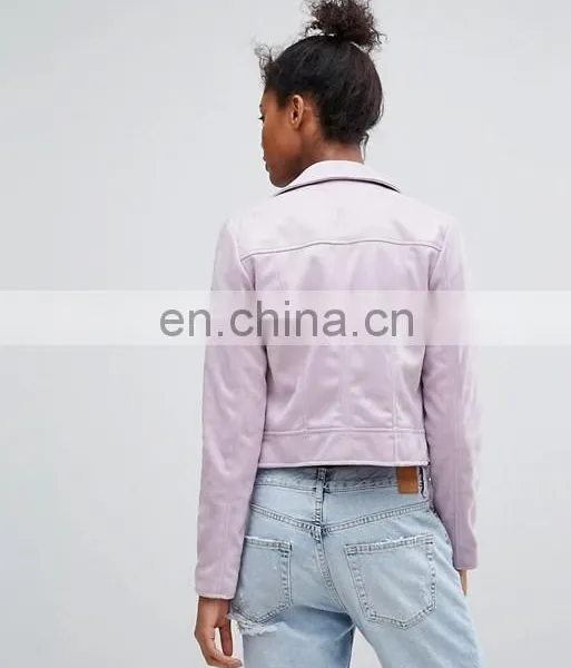 Female Custom Design Autumn Winter Plain Denim Short Jacket Coat Women 2016 Denim Jacket for Women photo-3