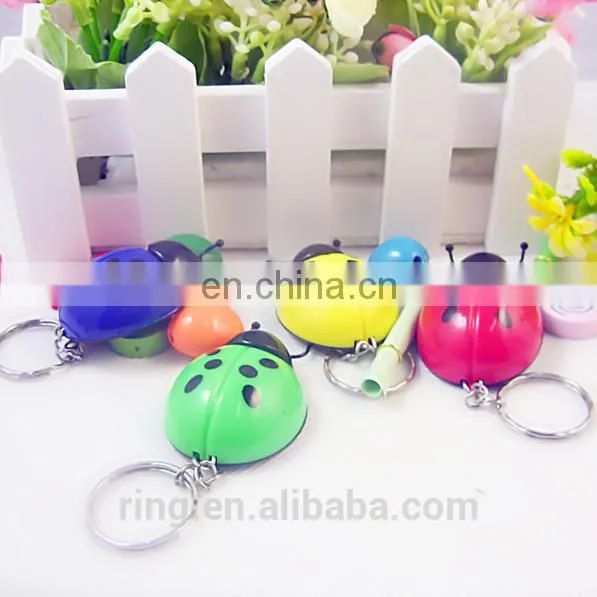 Innovation LED Ladybug Acrylic Keychain Cute Christmas Promotional Items photo-2