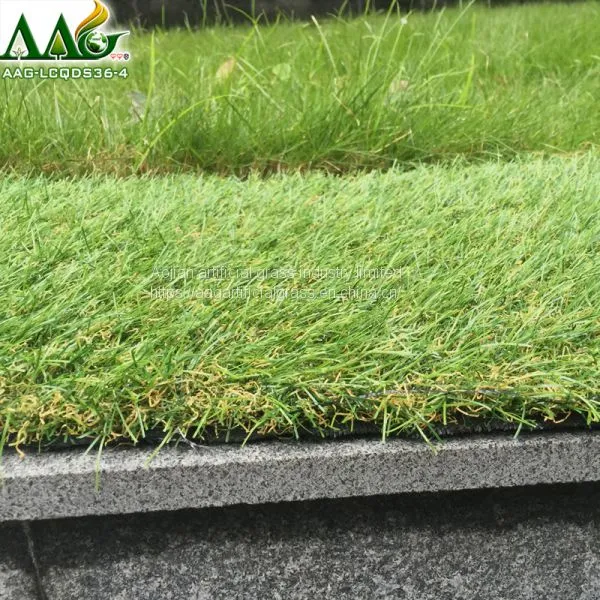 Artificial Grass for Landscaping Four Colors Guangzhou Supplier photo-4