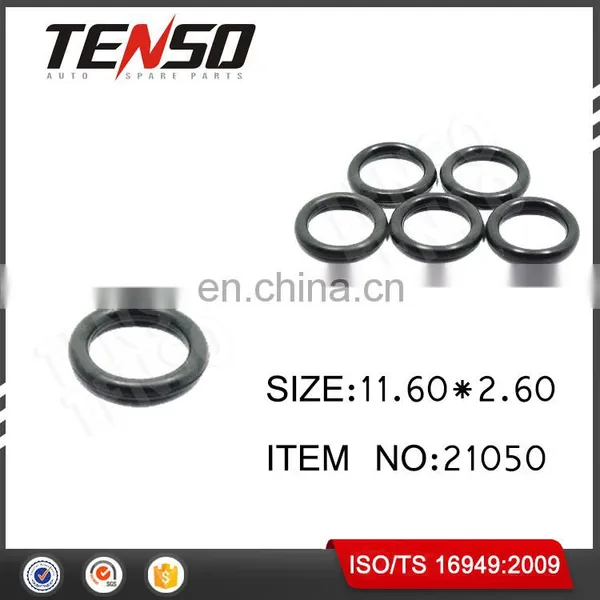 Tenso Fuel Injector O-rings Fuel Injector Service Kits Fuel Injector Repair Kits Viton NBR Seals 21050 11.60*2.60