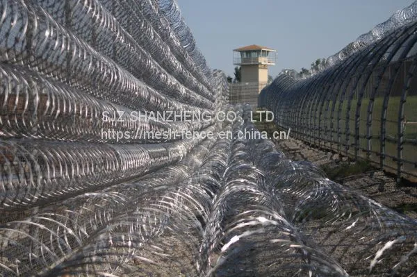 Hot Dipped Galvanized Razor Barbed Wire Security Fence Wire photo-3