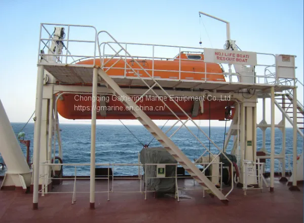 Totally Enclosed Gravity Luffing Arm Type Fire-resistant Type Lifeboat photo-5
