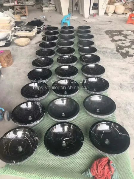 Black Marble Wash Sinks, China Black Marble Sinks, Stone Sinks
