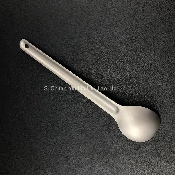 Outdoor Camping Folding Spork Titanium Spoon Fork EDC Gear Light Weight Safe Healthy photo-5