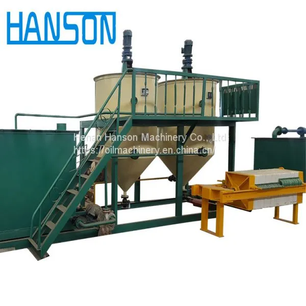 Small Cooking Sunflower Coconut Peanut Soya Oil Refining Machine