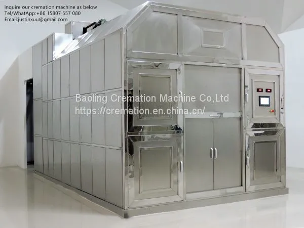 Portable Cremation Machine for Sale Cost Low How Much Incinerator Human Cremation Machine No Smoke No Smell photo-5
