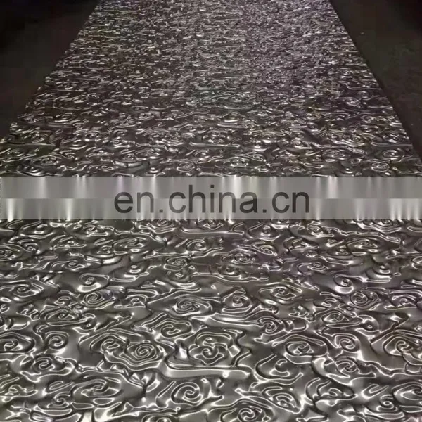 304 High Quality Stainless Steel Sheet Decorative Steel Patterned Plate photo-7