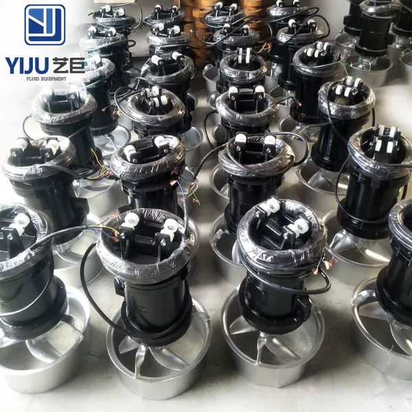 QJB Submersible Mixer / Underwater Thruster / Liquid Agitator （Stainless Steel or Cast Iron） photo-4