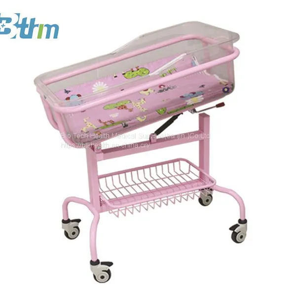 Infant Carriage - Luxury Baby Carriage With Gas Spring Non Toxic Crib Hospital Bed Manufacturers