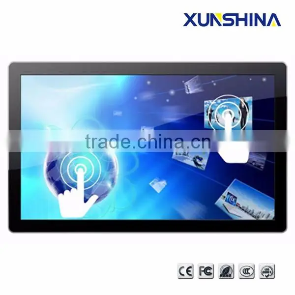 70 Inch Wall Mounted Touch Kiosk With OPS Design