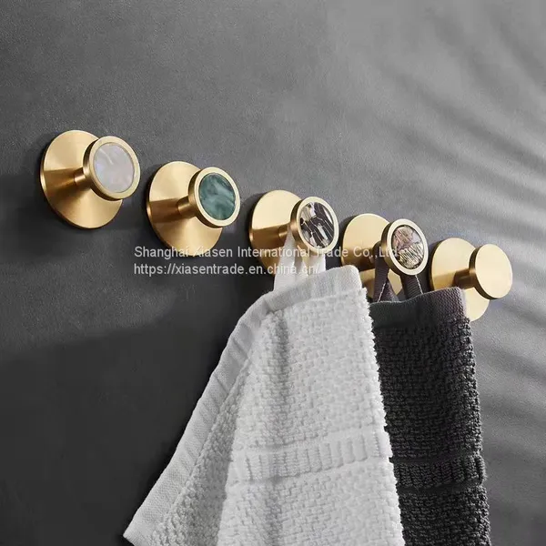 High Quality Bathroom Brass Hook photo-4