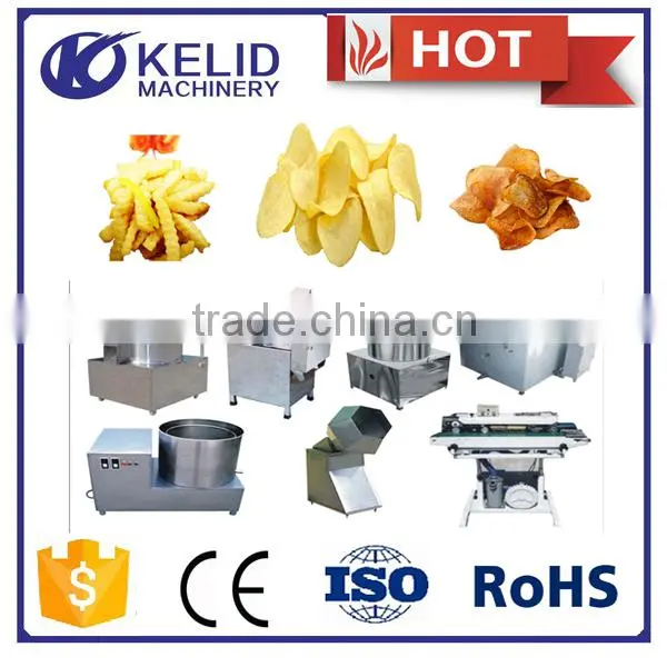 New Condition High Efficiency Fried Potato Chips / Stick Machine photo-2