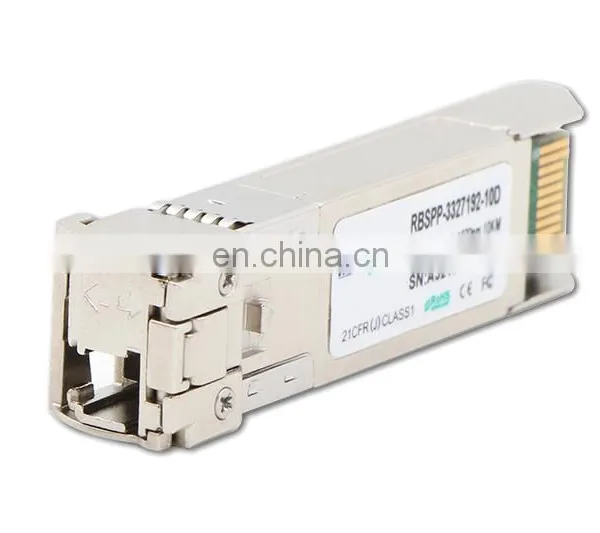Brand Compatible 10G SFP+ BIDI 1270/1330nm 10km 20km Simplex LC Optic Transceiver Module photo-4