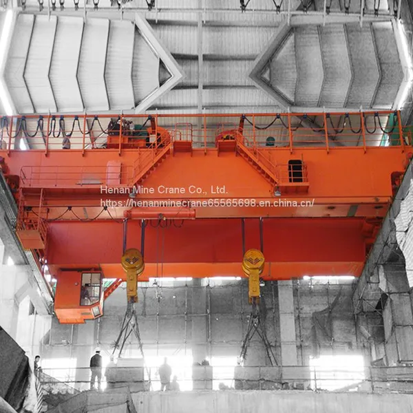 QE Type 5~16t Double Handcart Hook Electric Bridge Crane Electric Trolley photo-5