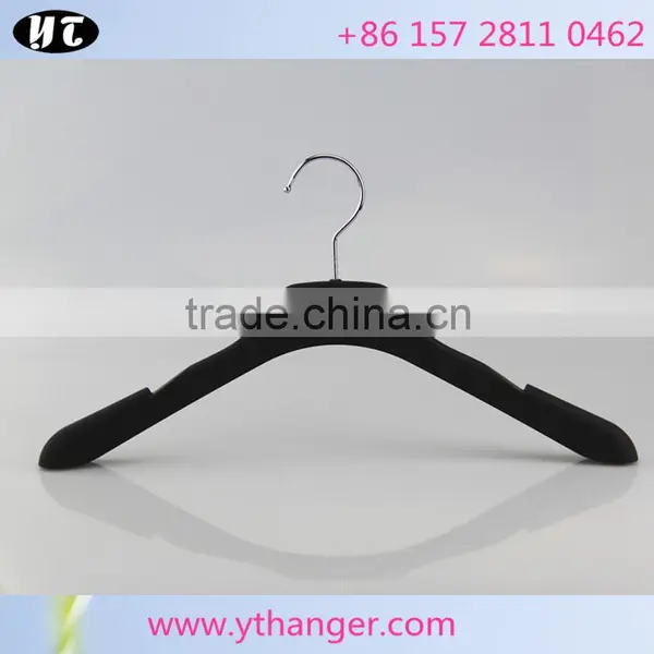 Grey Plastic Hanger With Rubber Coated and Pants Hanger With Plastic Clips photo-5