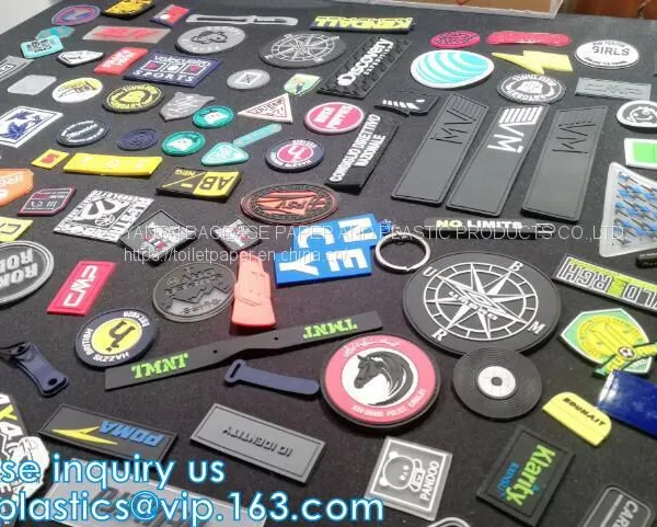 Customize 3D Silicone Patch, Garment Label, Apparel Accessories, Clothing Label Tag, Pvc Patch, Rubber Badge photo-4