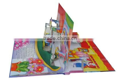 Custom Coloring Child Pop up Hardcover Book Printing photo-4